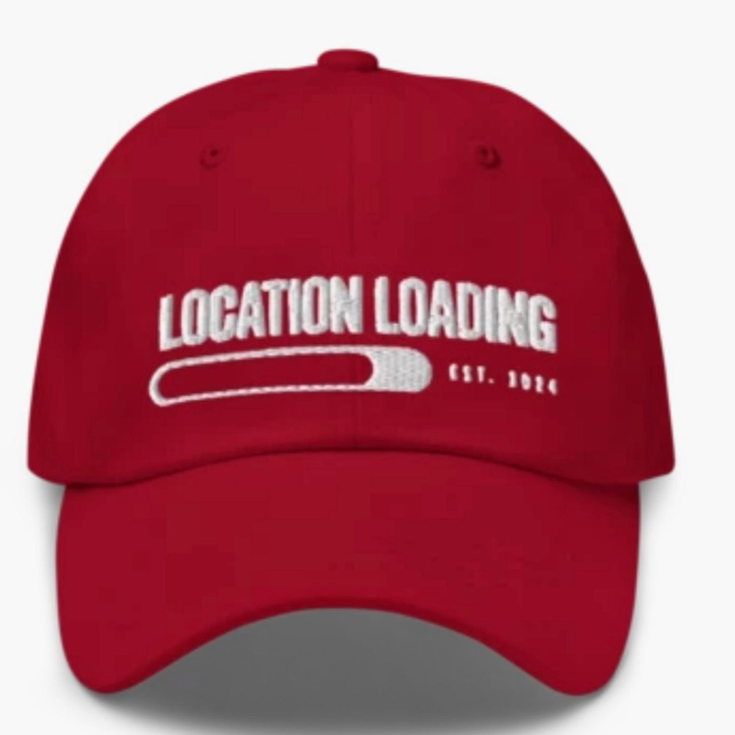 Location Loading Dad hat