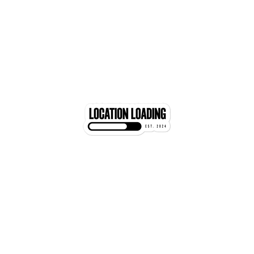 Location Loading Sticker